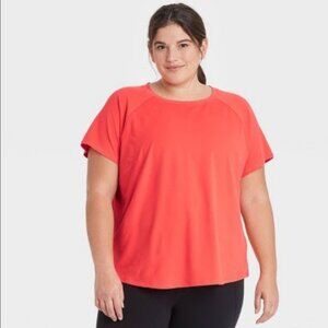 3 Bundled All In Motion Essential Crewneck Short Sleeve T-Shirts 2X